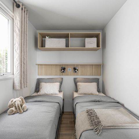 BUNGALOW 5 personnes - CONFORT - 2 chambres avec climatisation + TV - 2025