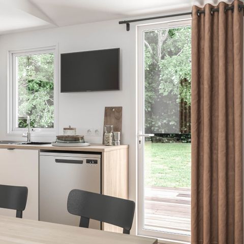 BUNGALOW 7 personnes - CONFORT - 3 chambres avec climatisation +TV - 2026
