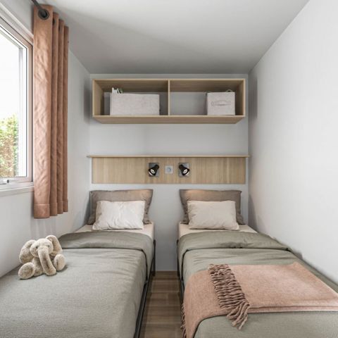 BUNGALOW 7 personnes - CONFORT - 3 chambres avec climatisation +TV - 2026