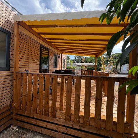 BUNGALOW 7 personnes - CONFORT - 3 chambres avec climatisation +TV - 2026