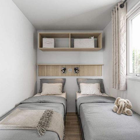 BUNGALOW 8 personnes - PREMIUM - 3 chambres avec climatisation +TV+ Plancha à gaz + 2 SDB - 2026