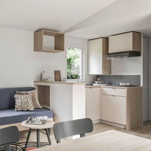 BUNGALOW 8 personnes - PREMIUM - 3 chambres avec climatisation +TV+ Plancha à gaz + 2 SDB - 2026