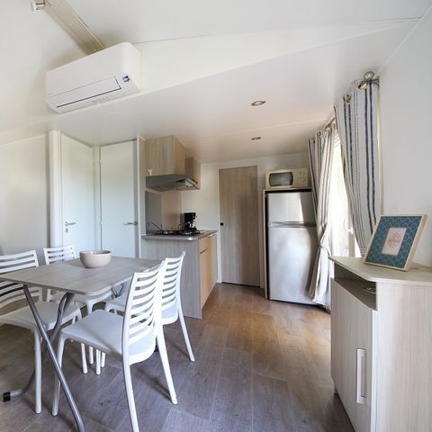 BUNGALOW 4 personnes - CLASSIQUE - 2 chambres avec climatisation 