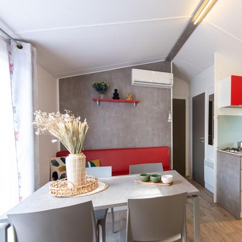 BUNGALOW 6 personnes - 6 Places 3 Chambres (Clim, TV, Lave vaisselle)