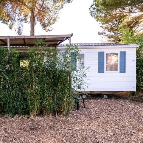 BUNGALOW 10 personnes - Family 4 chambres, DIM, Climatisation, TV, lave vaisselle