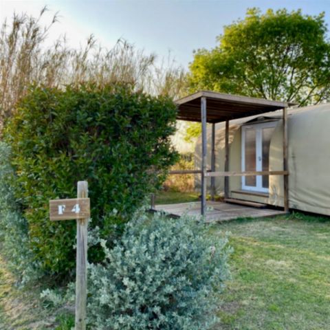 BUNGALOW TOILÉ 4 personnes - COCO SWEET 4 personnes - 2 chambres, sans sanitaires, non climatisé