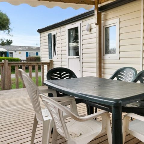 BUNGALOW 6 personnes - Comfort | 3 Ch. | 6 Pers. | Terrasse surélevée par Homair