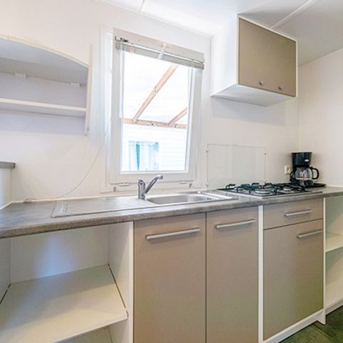 BUNGALOW 4 personnes - Classic XL | 2 Ch. | 4 Pers. | Terrasse surélevée | Clim. par Homair