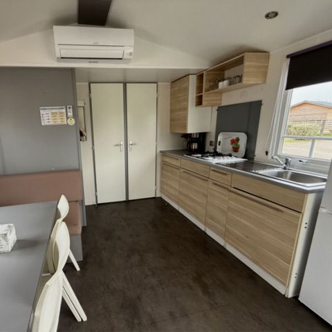 BUNGALOW 4 personnes - MH Confort Mistral 4 personnes - 2 chambres, climatisation et télévision