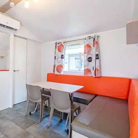 BUNGALOW 4 personnes - Classic | 2 Ch. | 4 Pers. | Terrasse surélevée | Clim. par Homair