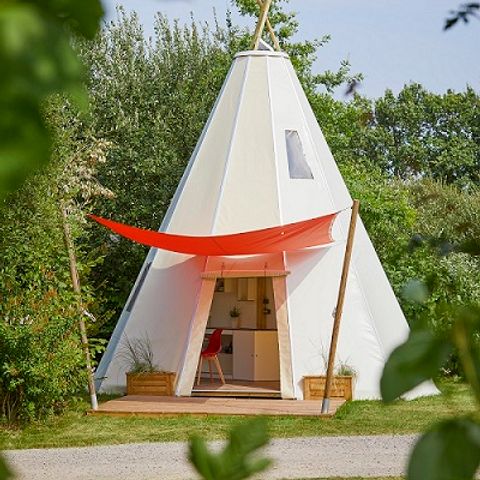 TENTE 4 personnes - TIPI 4 ( 2 adultes + 2 enfants)