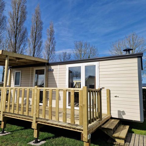 BUNGALOW 4 personnes - Nest 29 - 2 chambres 30 m² + terrasse semi-couverte