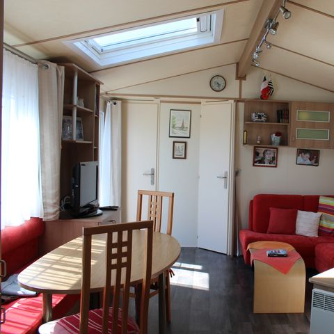 BUNGALOW 4 personnes - Mobil home Premium Villa 2 chambres - 40 m² + terrasse semi couverte + grand jardin