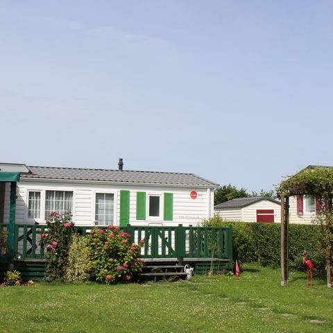 BUNGALOW 4 personnes - Mobil home Premium Villa 2 chambres - 40 m² + terrasse semi couverte + grand jardin