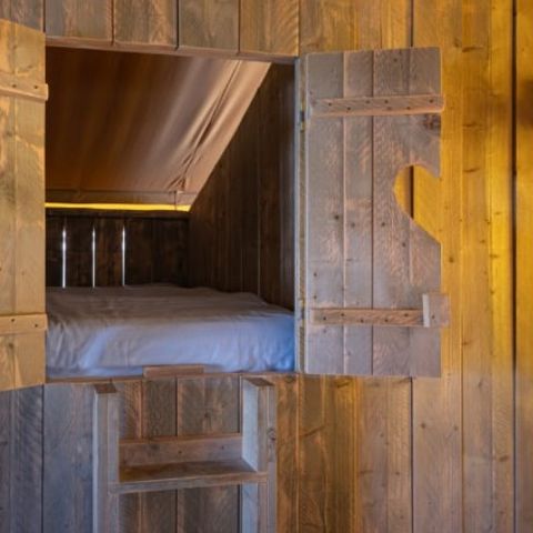 TENTE TOILE ET BOIS 7 personnes - Tente safari Belle vue