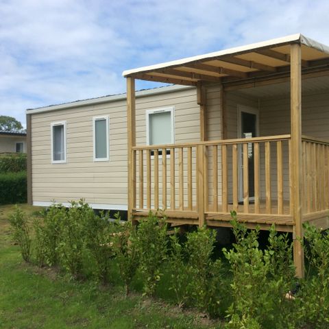 BUNGALOW 6 personnes - 6 pers 3 chambres Terrasse semi couverte 8 .80 m x 3.70 m 6 Lave-vaisselle et Tv incluse