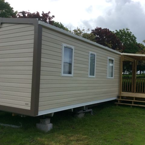 BUNGALOW 6 personnes - 6 pers 3 chambres Terrasse semi couverte 8 .80 m x 3.70 m 6 Lave-vaisselle et Tv incluse