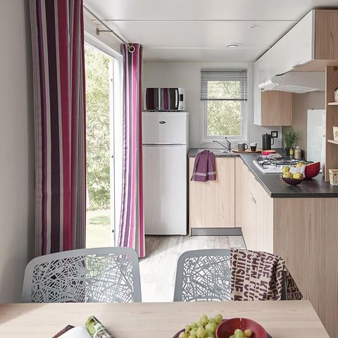 Mobilhome 6 personnes - PRESTA+ - 2 chambres - 30m² - TV - Clim
