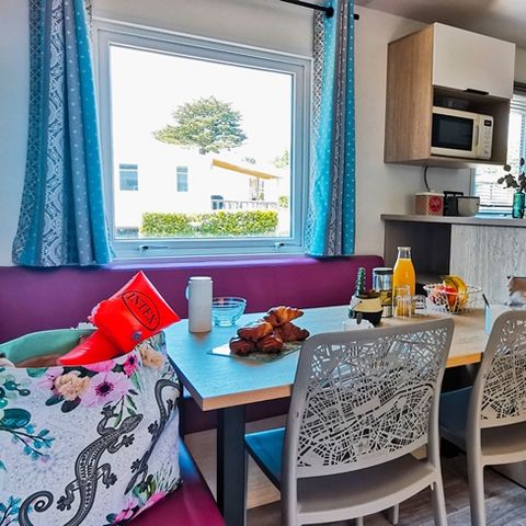 BUNGALOW 9 personnes - PRESTA+ 4 chambres 40m² TV + clim