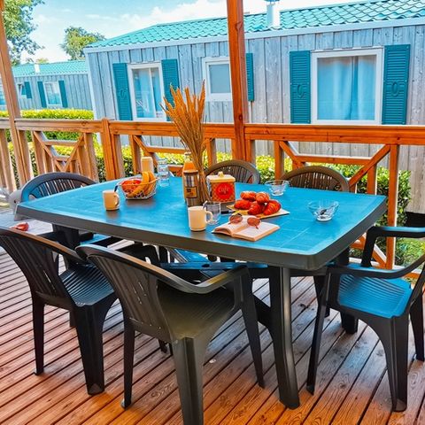 BUNGALOW 9 personnes - PRESTA+ 4 chambres 40m² TV + clim