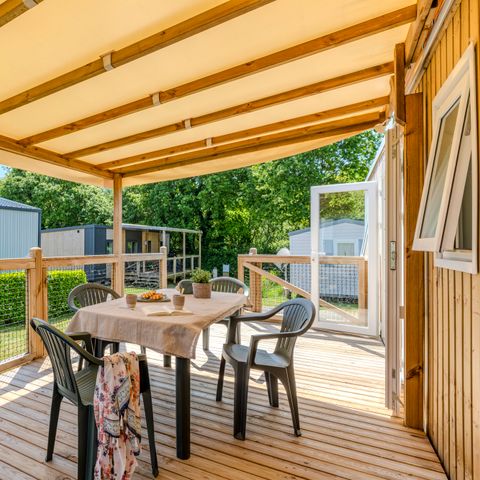 Mobilhome 5 personnes - Mobilehome PRESTA+Kids 2 chambres 29m² TV + clim