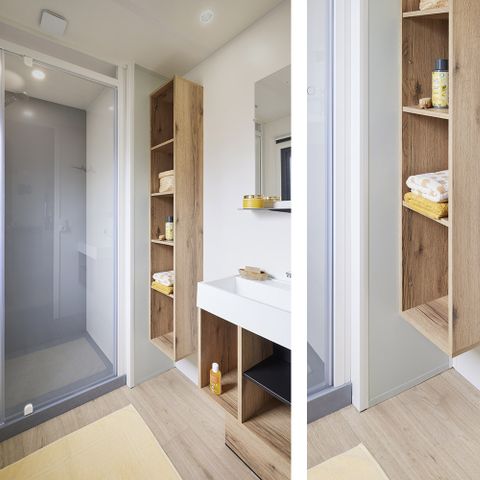 BUNGALOW 5 personnes - Mobilehome PRESTA+Kids 2 chambres 29m² TV + clim