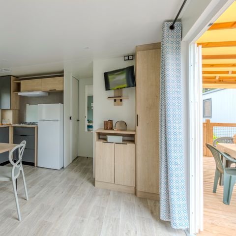 BUNGALOW 5 personnes - Mobilehome PRESTA+Kids 2 chambres 29m² TV + clim