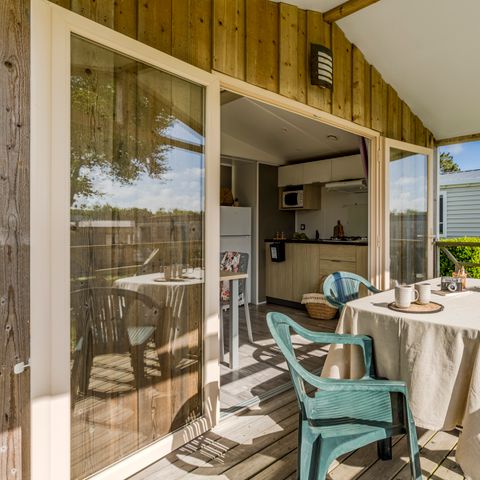 BUNGALOW 6 personnes - GRAND CONFORT 2 chambres 24m² TV
