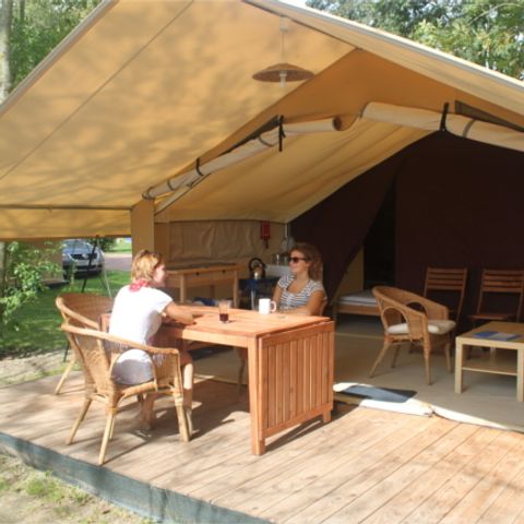 BUNGALOW TOILÉ 6 personnes - Safari, sans sanitaires