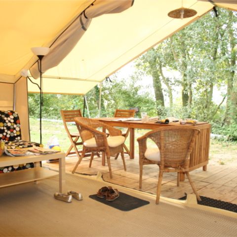 BUNGALOW TOILÉ 6 personnes - Safari, sans sanitaires