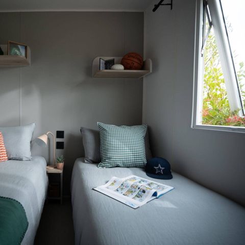 BUNGALOW 6 personnes - Premium | 3 Ch. | 6 Pers. | Terrasse Lounge | Clim. | TV