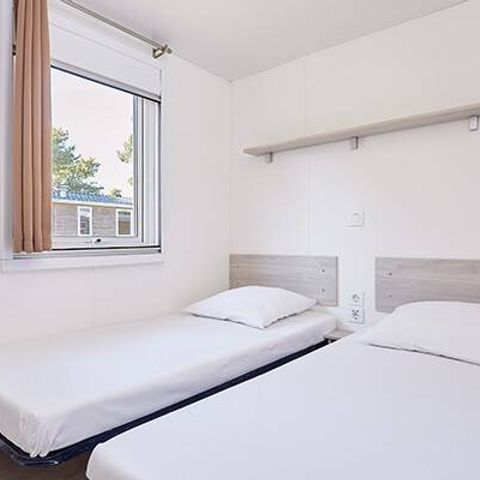 BUNGALOW 6 personnes - Mobil-home | Premium | 3 Ch. | 6 Pers. | Terrasse surélevée