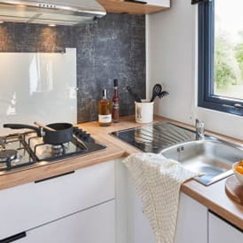 BUNGALOW 6 personnes - Elite 3 bedrooms + deck + A/C