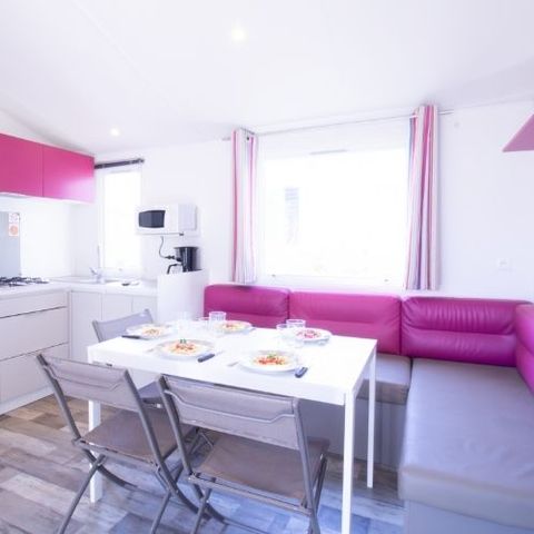 BUNGALOW 8 personnes - Mobile-home LARRUN**** 8 personnes