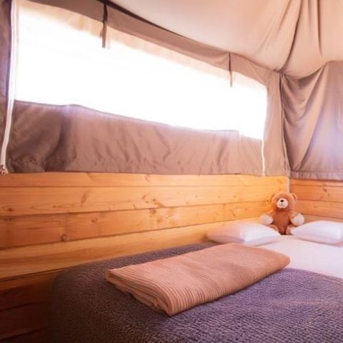 TENTE TOILE ET BOIS 6 personnes - Lodge ULIA 6 personnes