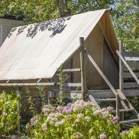 TENTE TOILE ET BOIS 2 personnes - Lodge BELTXU 2 personnes