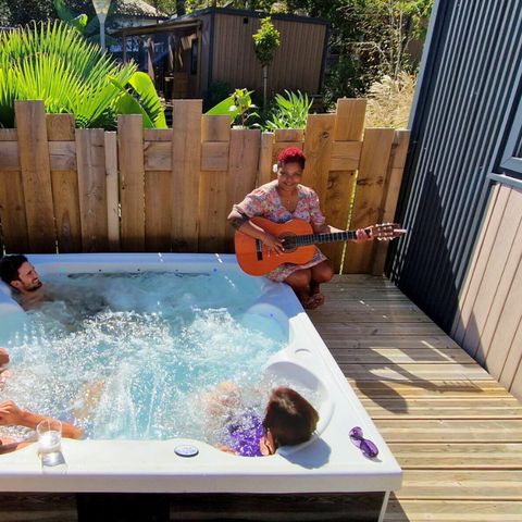 BUNGALOW 8 personnes - Mobile-home LUXE LOKIZ avec spa 8 personnes