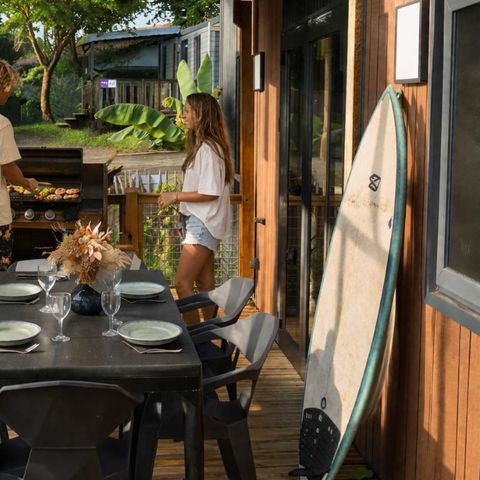 BUNGALOW 6 personnes - Mobile-home LUXE JARA avec spa 6 personnes