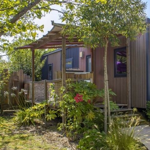 BUNGALOW 6 personnes - Mobile-home LUXE JARA avec spa 6 personnes