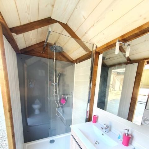 TENTE TOILE ET BOIS 2 personnes - Lodge LAINA CONFORT 2 personnes