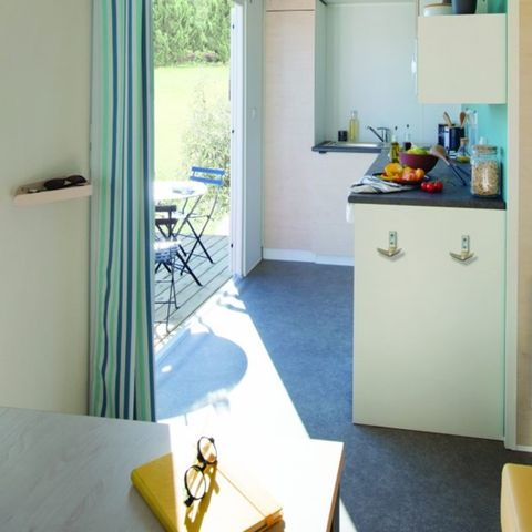 BUNGALOW 2 personnes - Mobile-Home ORHY**** 2 personnes