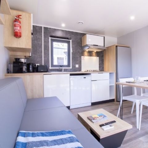 BUNGALOW 4 personnes - Mobile-home LUXE ANDIA avec spa 4 personnes
