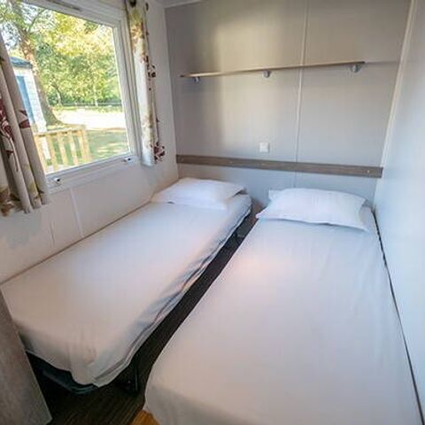 BUNGALOW 6 personnes - Mobil-home | Comfort | 2 Ch. | 4/6 Pers. | Terrasse surélevée
