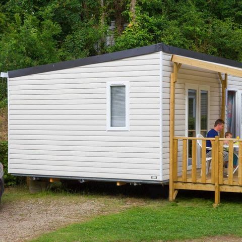 BUNGALOW 5 personnes - Mobil-home | Comfort | 2 Ch. | 5 Pers. | Terrasse surélevée | Clim.