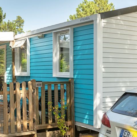 BUNGALOW 4 personnes - Comfort XL | 2 Ch. | 4 Pers. | Terrasse surélevée | Clim. | TV
