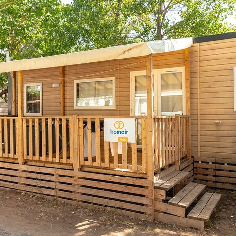 BUNGALOW 6 personnes - Premium Azure | 3 Ch. | 6 Pers. | Terrasse surélevée | Clim.