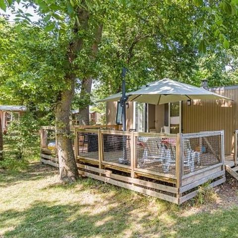 BUNGALOW 6 personnes - Comfort | 2 Ch. | 4/6 Pers. | Terrasse simple | Clim. | TV