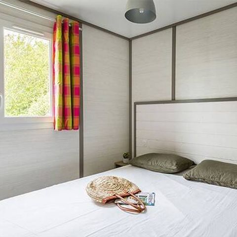BUNGALOW 7 personnes - Chalet | Comfort XL | 3 Ch. | 5/7 Pers. | Terrasse surélevée | Clim. | TV