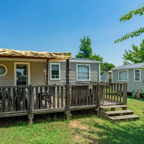 BUNGALOW 6 personnes - Mobil-home | Classic | 3 Ch. | 6 Pers. | Terrasse couverte | 1 SDB