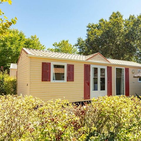 BUNGALOW 4 personnes - Mobil-home | Classic | 2 Ch. | 4 Pers. | Terrasse couverte | 1 SDB